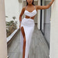 White Elegant Summer Dress - Executive-Skincare