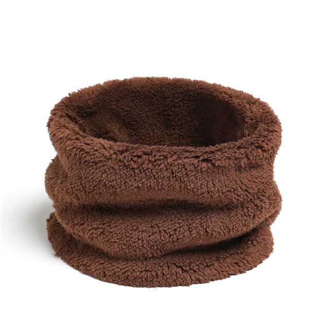 Solid Thick Plush Ring Scarf - Executive-Skincare