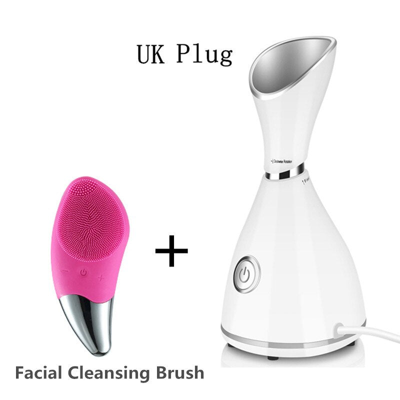 Face Steamer Machine SPA Sprayer Sauna Facial Humidifier Skin Care Facial Vaporizer Vapeur Visage Nebulizador Limpiador Digester - Executive-Skincare