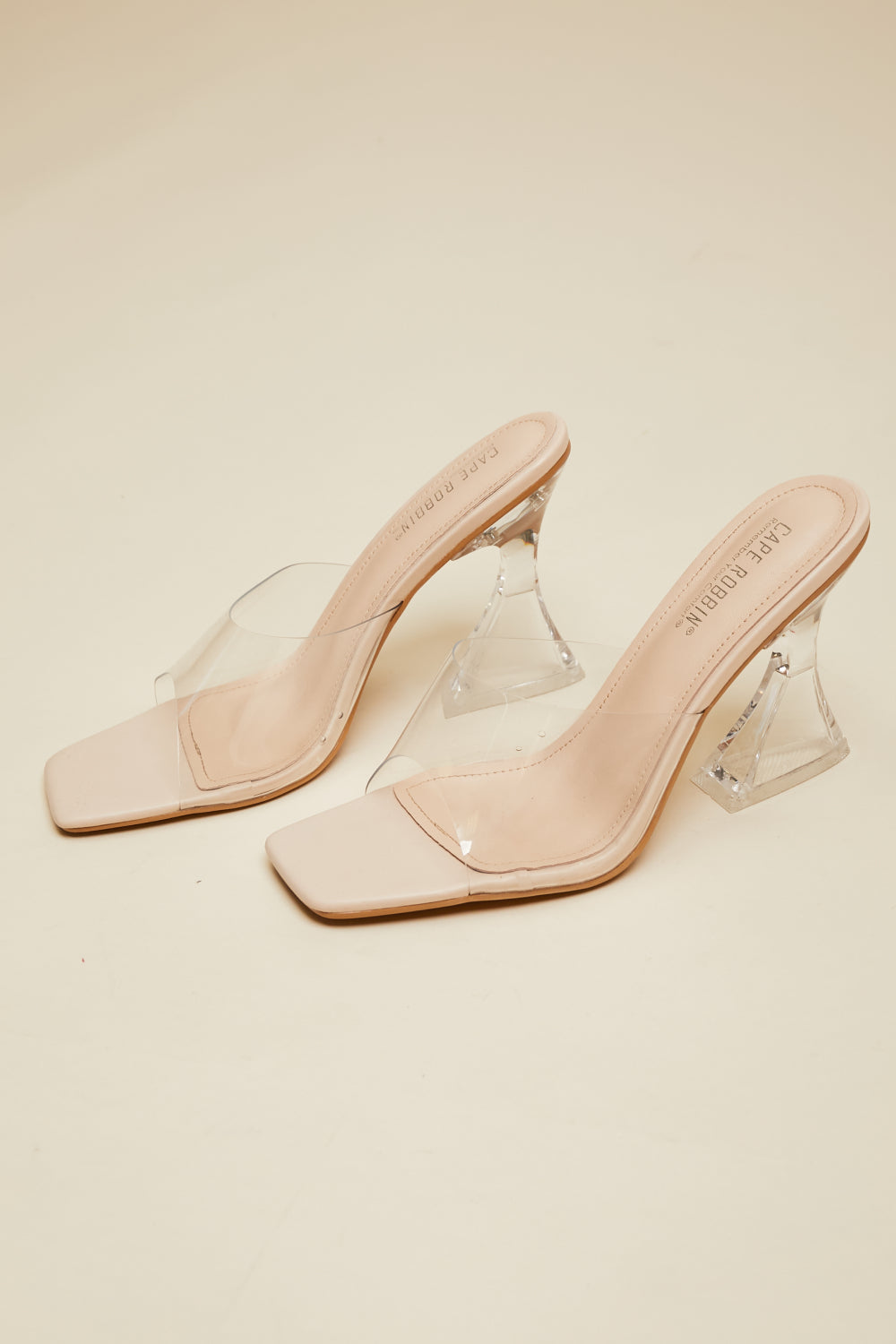 Clear Block Heels - Executive-Skincare