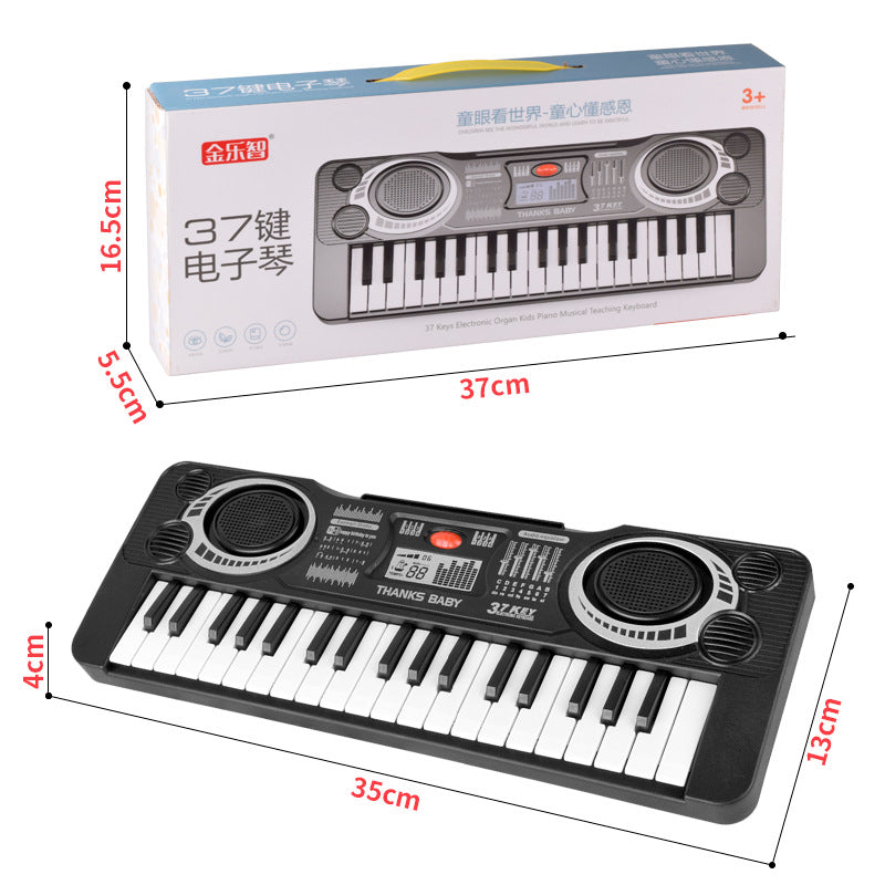 Kid's 37-key Electronic Musical Instrument Piano Toy - Executive-Skincare