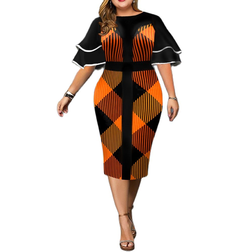 Elegant Dress Plus Size - Executive-Skincare