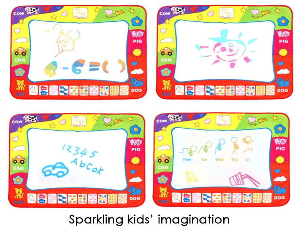 80 x 60cm Baby Kids Add Water with Magic Pen Doodle Painting Picture - Executive-Skincare