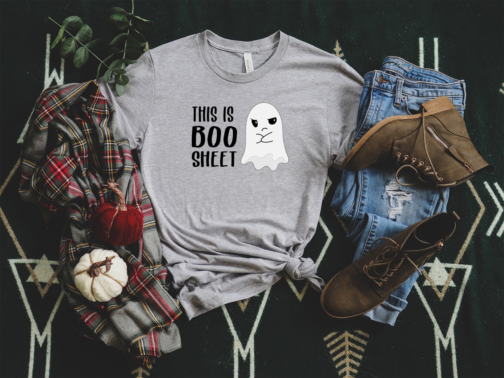 This is Boo Sheet Shirt, Boo Shirt - Executive-Skincare