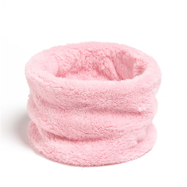 Solid Thick Plush Ring Scarf - Executive-Skincare