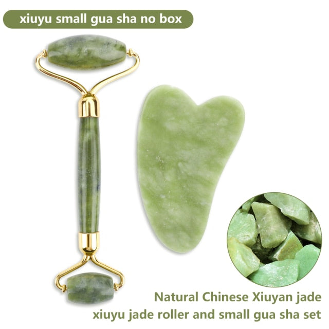 Natural Rose Quartz Jade Roller - Executive-Skincare