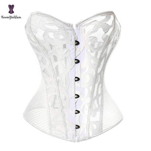 Lace Up Overbust Corset - Executive-Skincare