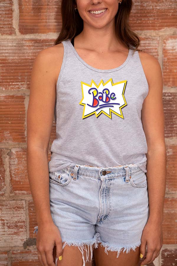 Cartoon Bride & Babe Tanks - For Your Ultimate 90s Bachelorette Party! - Executive-Skincare