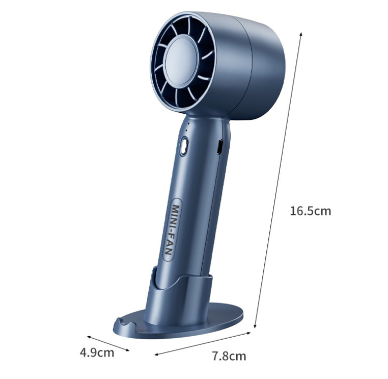 Handheld Fan Mini Fan Personal Portable USB Rechargeable - Executive-Skincare