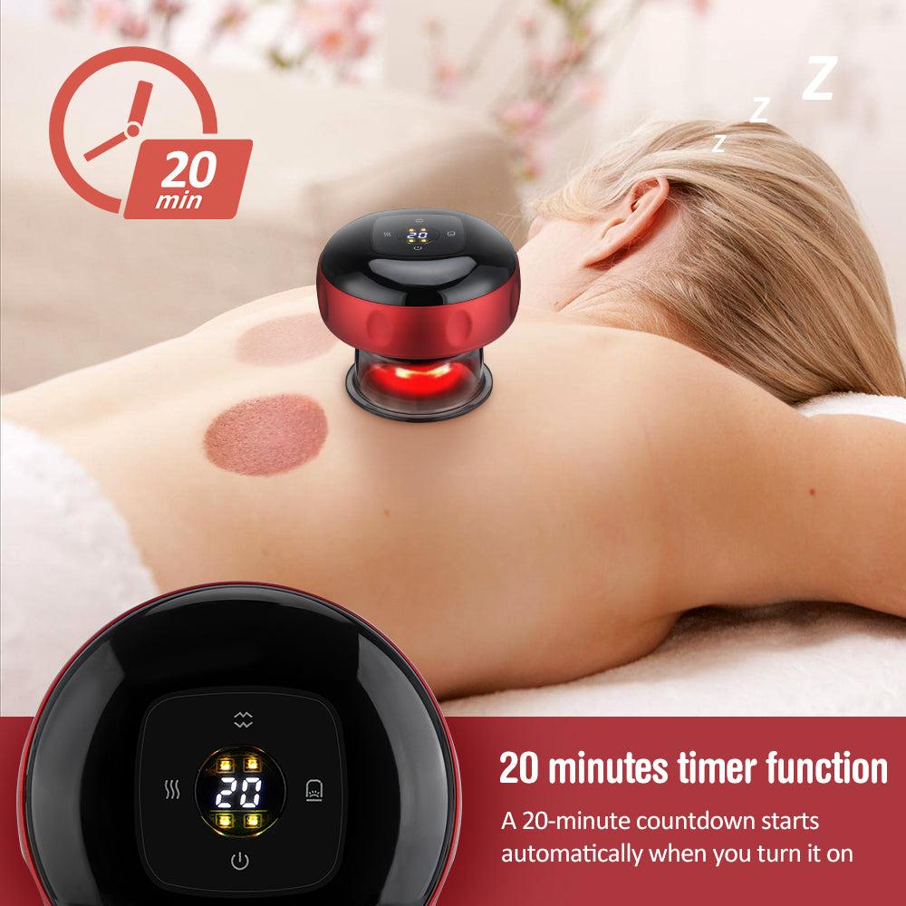 Electric Vacuum Cupping Massage Body Cups Anti-Cellulite Therapy Massager For Body Electric Guasha Scraping Fat Burning Slimming - Executive-Skincare