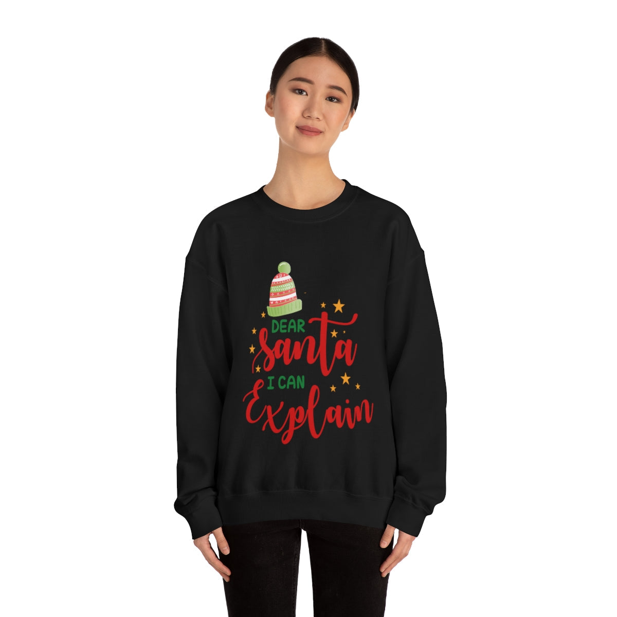 Womens Santa I Can Explain Sweatshirt - Executive-Skincare