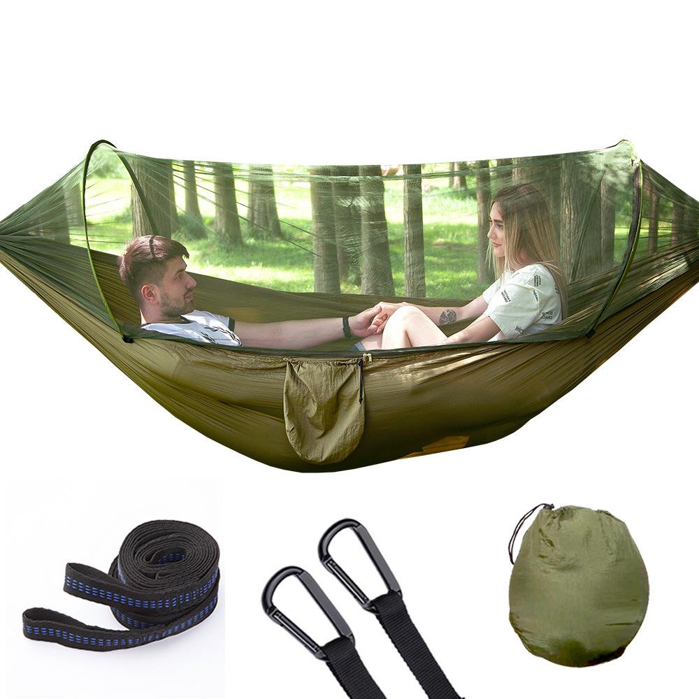 Fully Automatic Quick Opening Hammock With Mosquito Net - Executive-Skincare