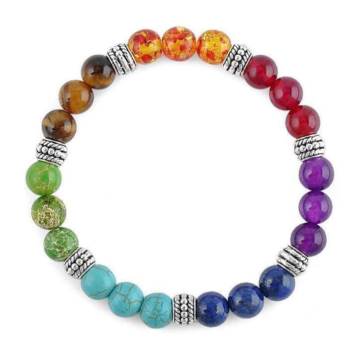 Align Yourself 7 Chakra Healing Crystals Bracelet - Executive-Skincare