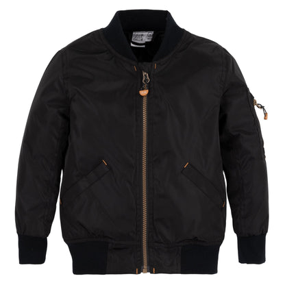 Black Unisex Bomber Jacket - Executive-Skincare