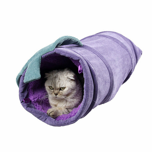 Creative Fruit Funny Pet Cat Tunnel Toys - Executive-Skincare