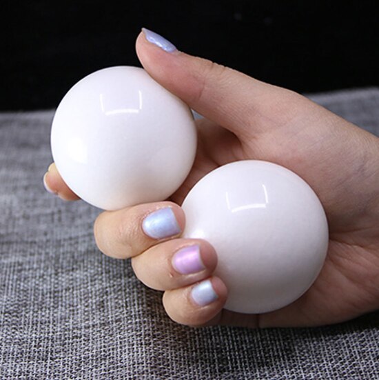 50mm Natural Jade Baoding Balls - Executive-Skincare