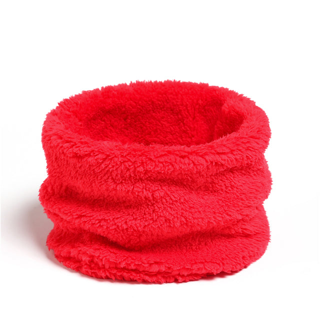 Solid Thick Plush Ring Scarf - Executive-Skincare