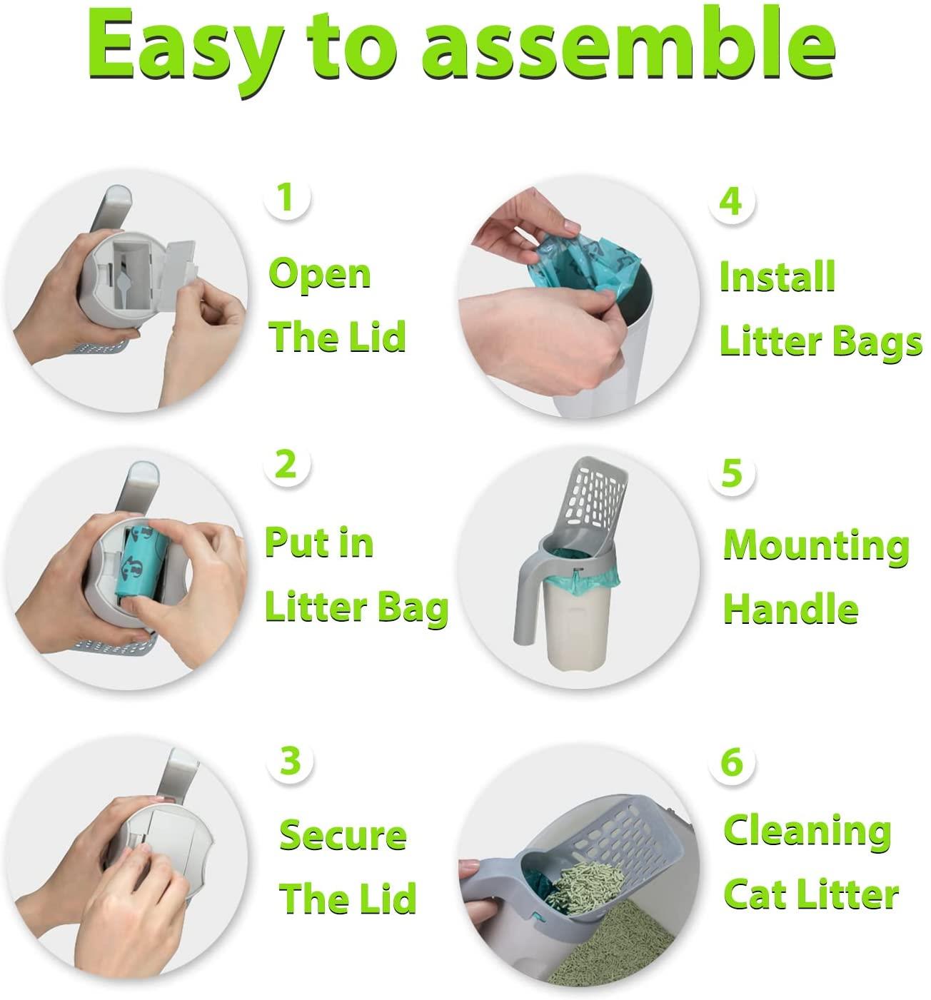 Kitty Litter Scoop Self-cleaning - Executive-Skincare