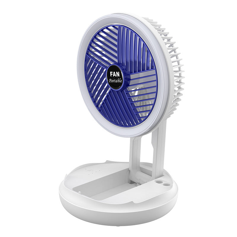 4 Speed Adjustable USB Charging Foldable Table Fan - Executive-Skincare