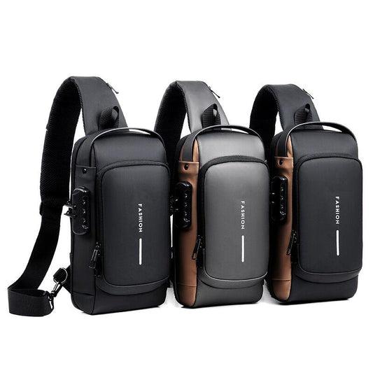 Multifunction Anti-theft USB Shoulder Bag - Executive-Skincare