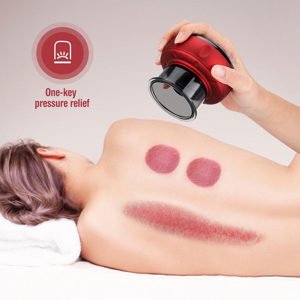 Electric Vacuum Cupping Massage Body Cups Anti-Cellulite Therapy Massager For Body Electric Guasha Scraping Fat Burning Slimming - Image #3