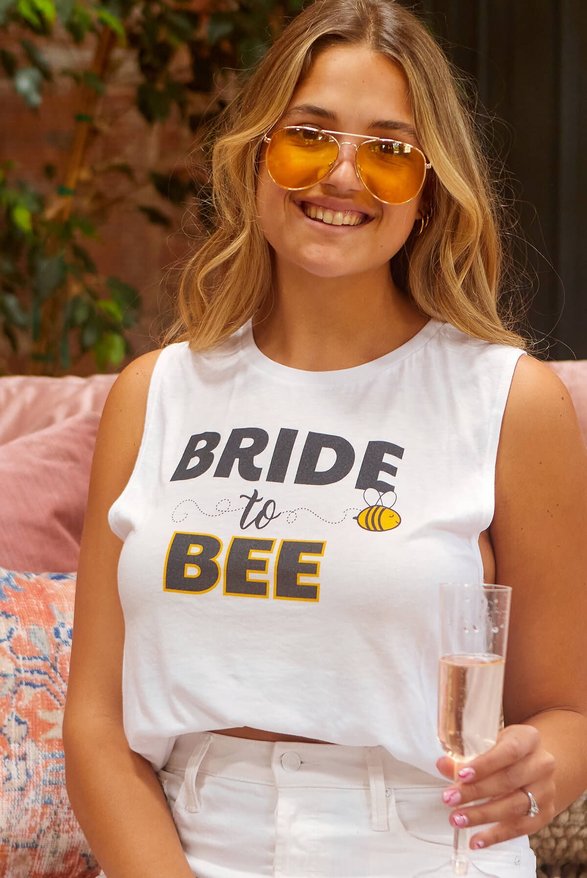 Bride to Bee | Let's Get Buzzed | Muscle Tank Tops | Bachelorette Shirts - Executive-Skincare