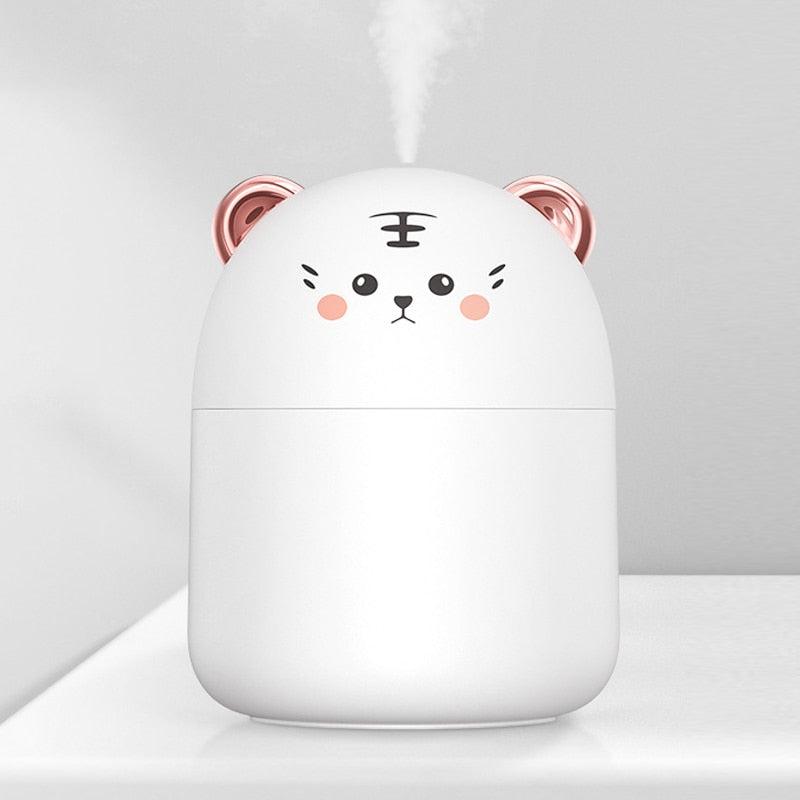 New Desktop Humidifier With Colorful Atmosphere Light 250ml Capacity Cold Mist Aroma Diffuser Home Bedroom Humidifier Purifies - Image #5