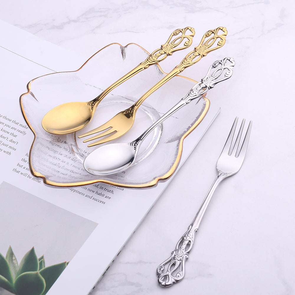 Royal Spoon Fork Set - Executive-Skincare