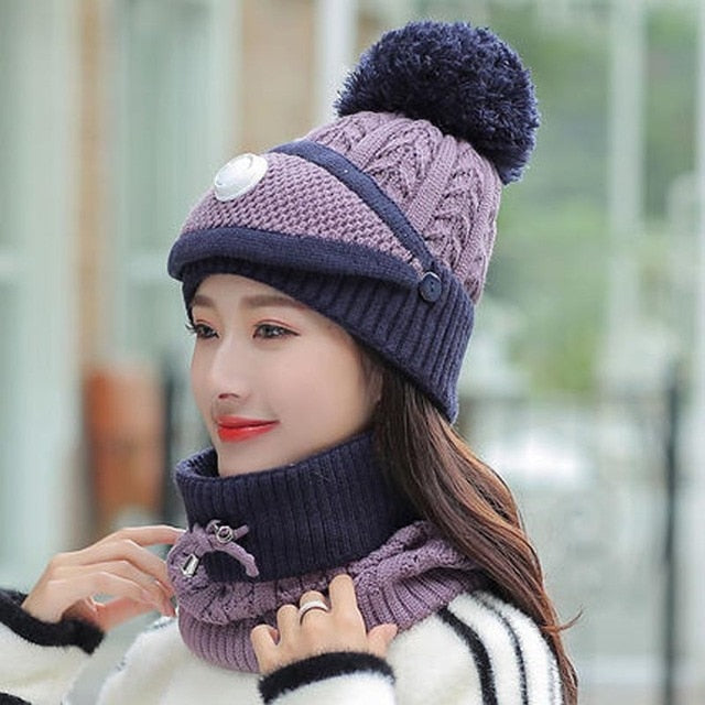 Women's Knitted Hat - Executive-Skincare