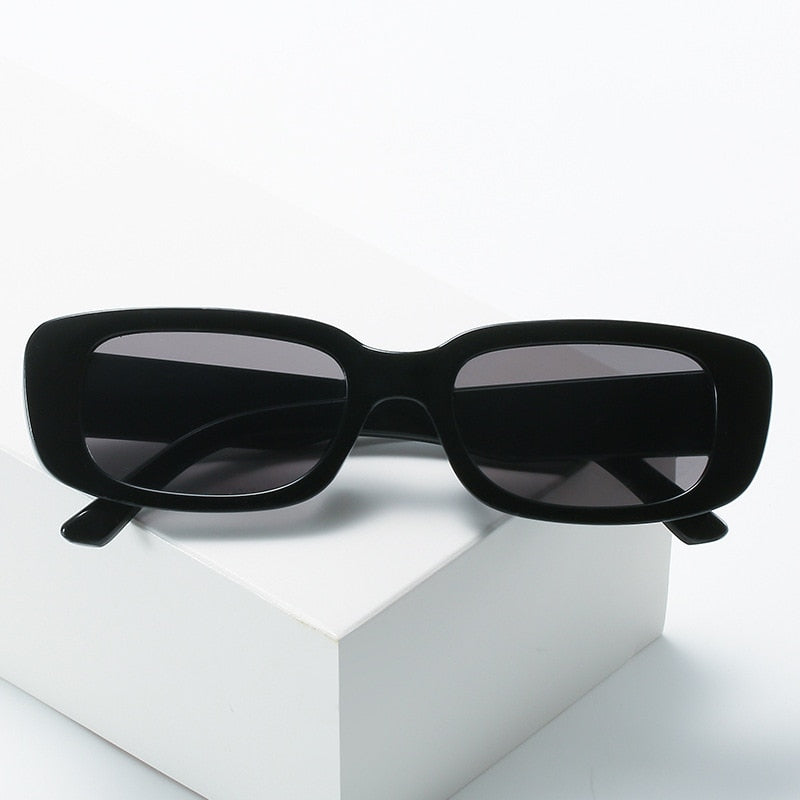 Rectangle Vintage Sunglasses for Women - Executive-Skincare