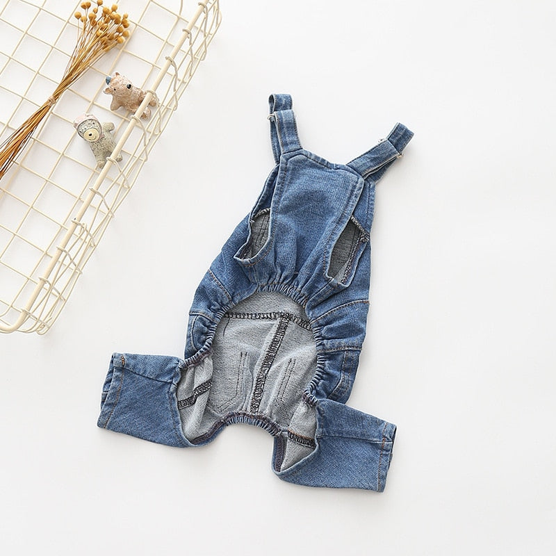 Blue Jeans Dog Overalls - Executive-Skincare