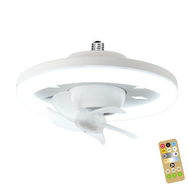 Night Market Fan Lamp 48/60W Fan Chandelier E27 Lamp Holder 360 Head Shaking 3-Gear Dimmable 3-Speed Wind for Home Children Room