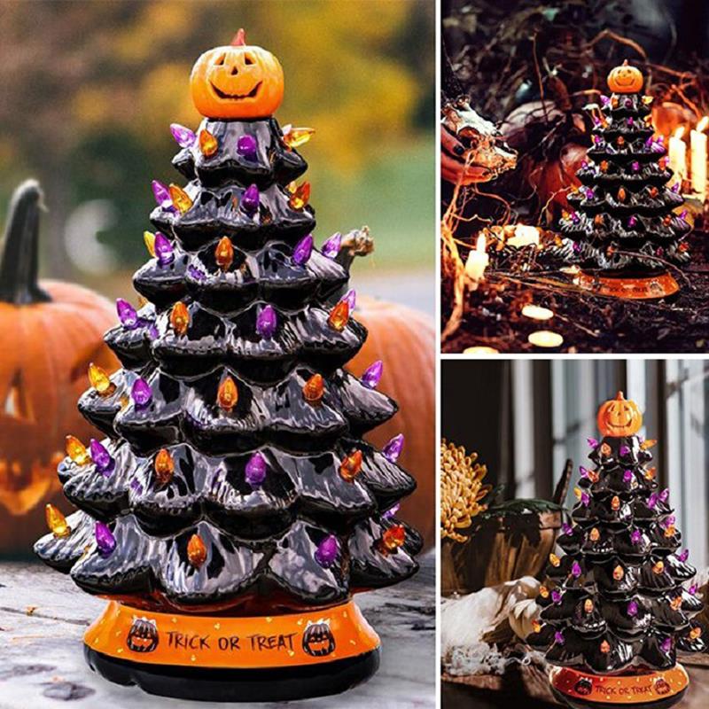 Halloween Colored lights Christmas Tree - Executive-Skincare