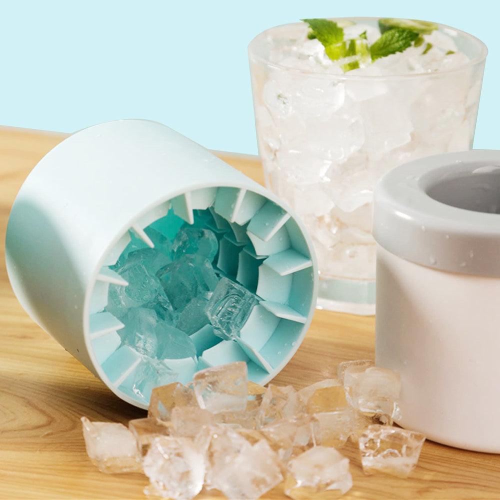 Ice Bucket Mold With Lid Space  Cube Maker - Image #1