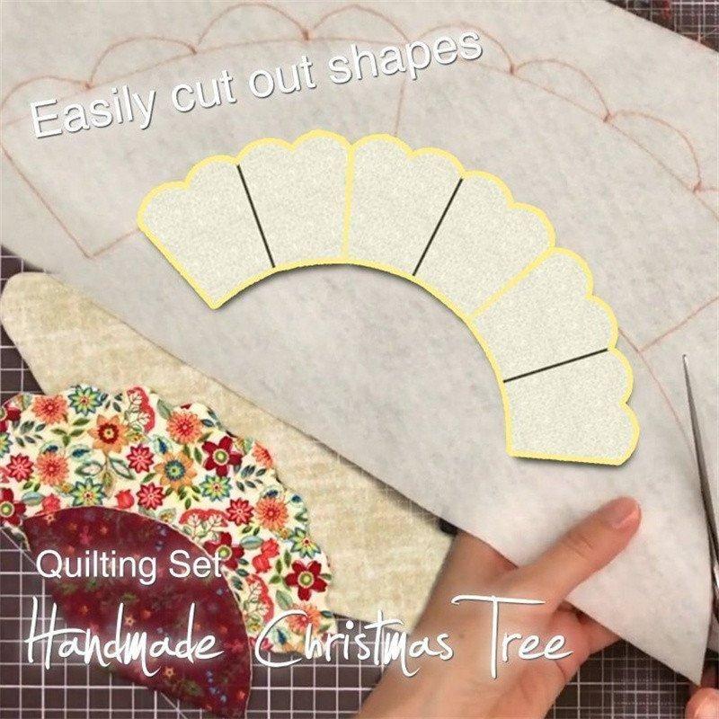 Handmade Christmas Tree Quilting Set - Executive-Skincare