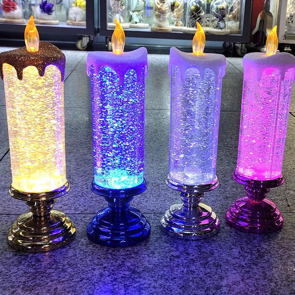 LED Christmas Candles With Pedestal - Executive-Skincare