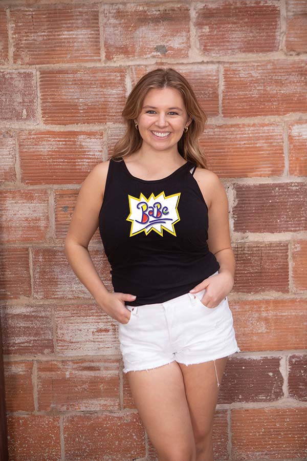 Cartoon Bride & Babe Tanks - For Your Ultimate 90s Bachelorette Party! - Executive-Skincare