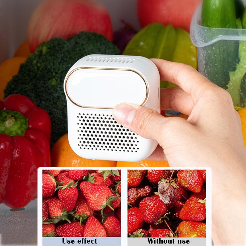 Refrigerator Deodorizing Sterilizer Household Kitchen Ozone Generator Air Purifier Keeping Fresh Rechargeable Deodorant - Image #12