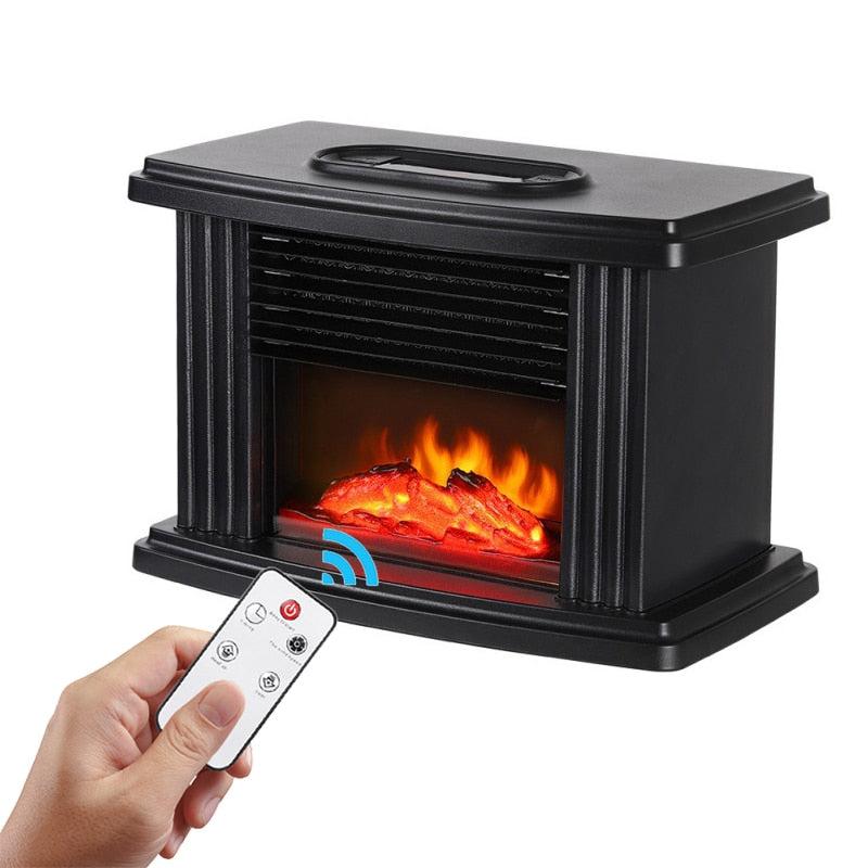 Electric Fireplace Heater LED Flame Effect Stove - Executive-Skincare