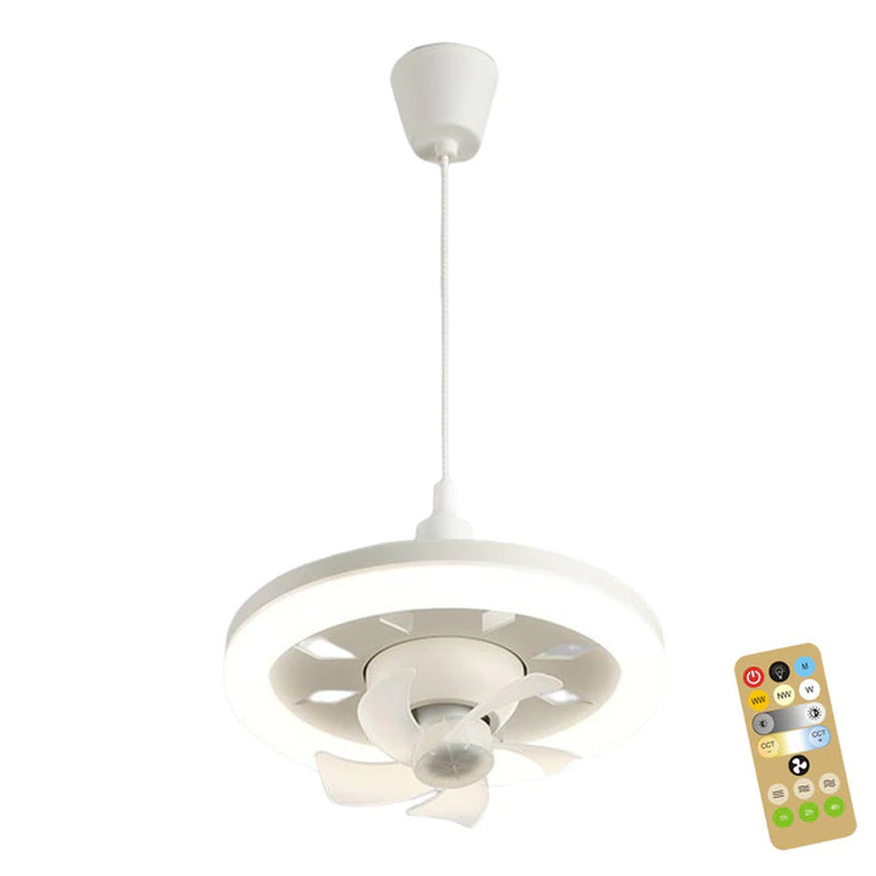 Night Market Fan Lamp 48/60W Fan Chandelier E27 Lamp Holder 360 Head Shaking 3-Gear Dimmable 3-Speed Wind for Home Children Room