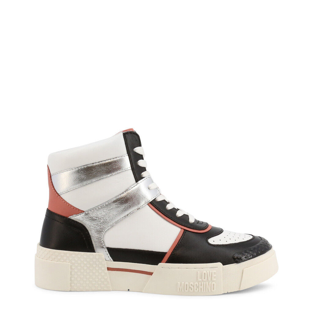 Silver High Top Sneakers - Executive-Skincare