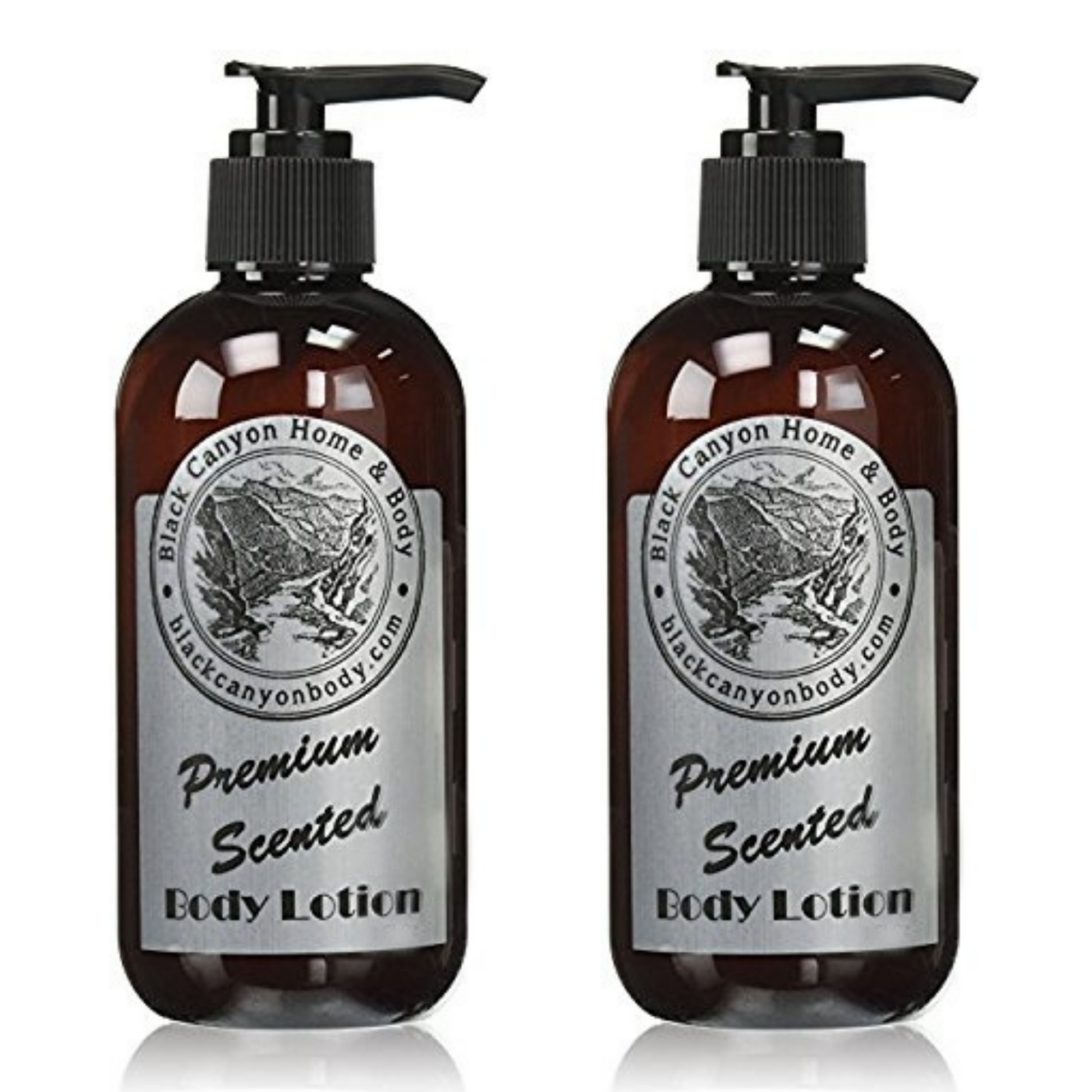 Black Canyon Black Suede Scented Luxury Body Lotion With Lanolin and Jojoba Oil, 16 Oz (2 Pack) - Executive-Skincare