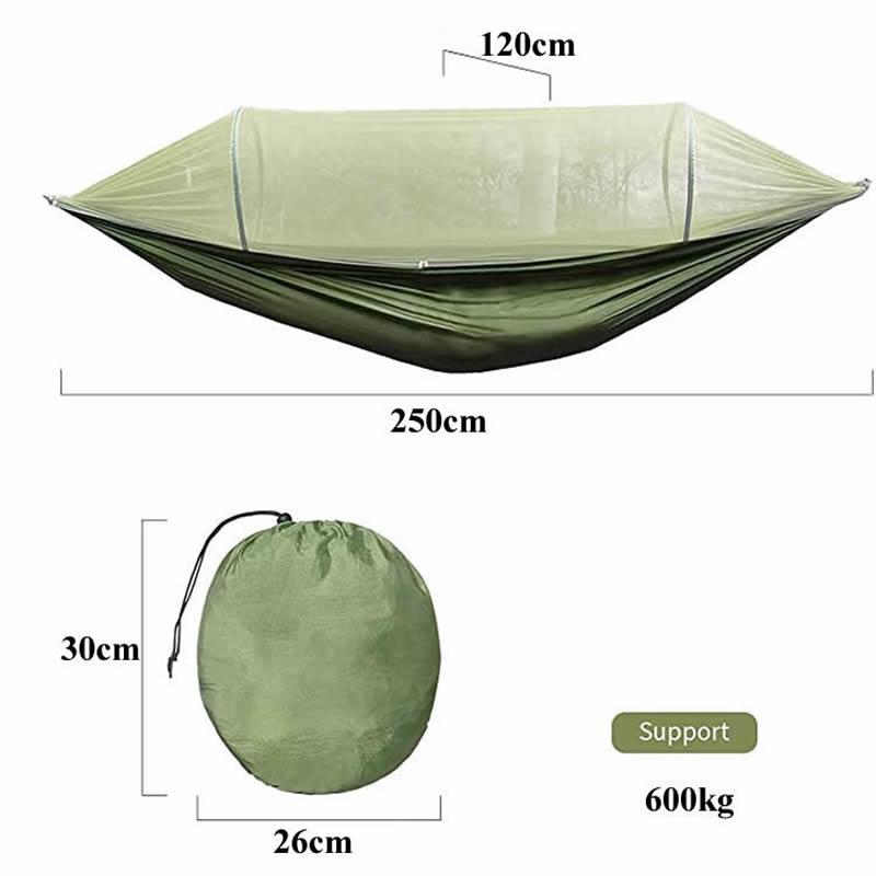 Fully Automatic Quick Opening Hammock With Mosquito Net - Executive-Skincare