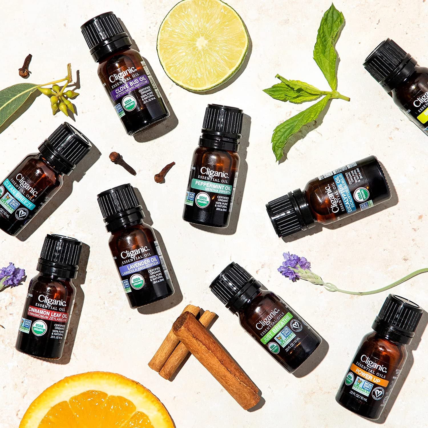 Aromatherapy Organic Essential Oils Blend Balance