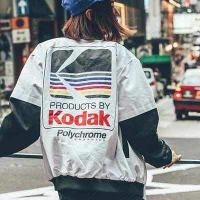 Vintage Kodak Bomber Jacket - Executive-Skincare