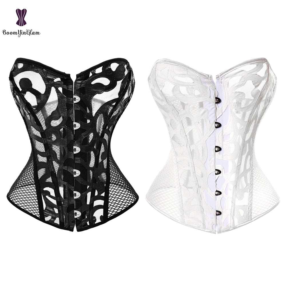 Lace Up Overbust Corset - Executive-Skincare