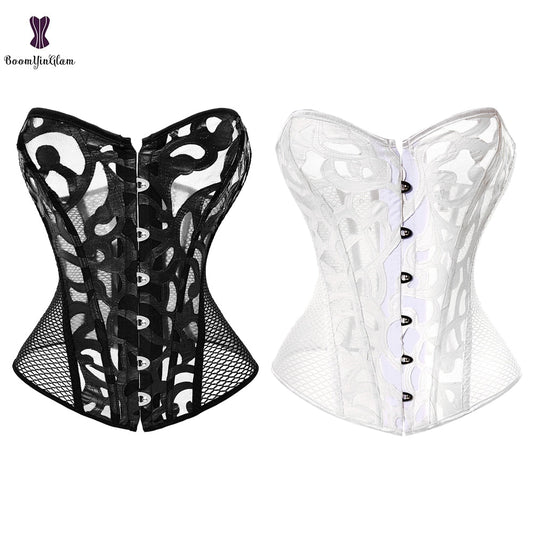 Lace Up Overbust Corset - Executive-Skincare