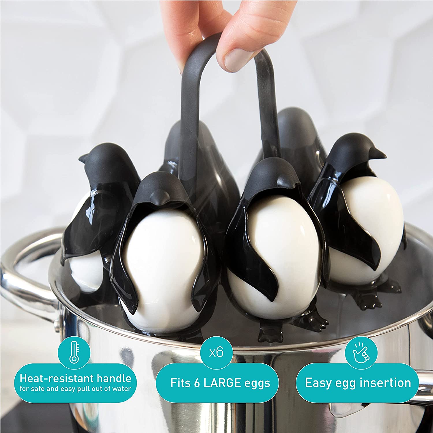 Penguin-Shaped Boiled Egg Cooker - Executive-Skincare