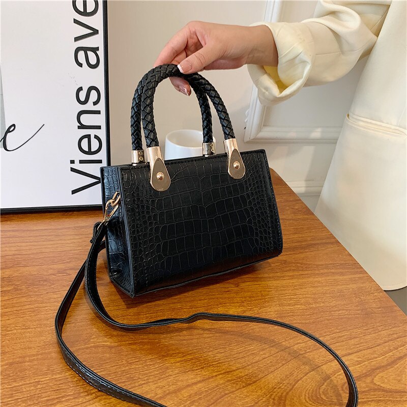 Bags For Women New Trend Crocodile Pattern Luxury Designer Handbags - Executive-Skincare