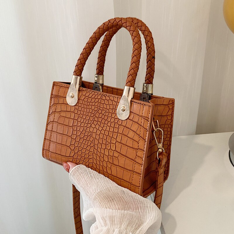 Bags For Women New Trend Crocodile Pattern Luxury Designer Handbags - Executive-Skincare